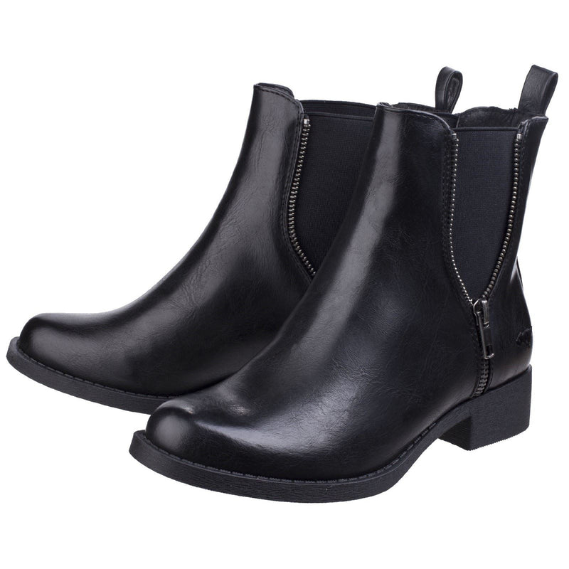 Rocket Dog Camilla Bromley Damen Schwarze Stiefel