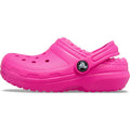 Crocs Classic Lined Thermoplastische Unisex Kinder Rosa Crush Clogs