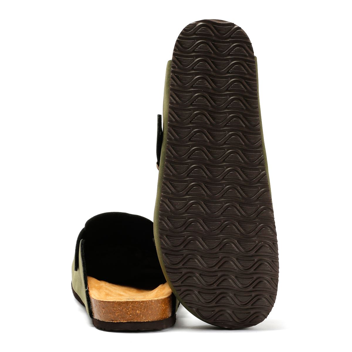 Penguin Pappy Herren Grüne Sandalen