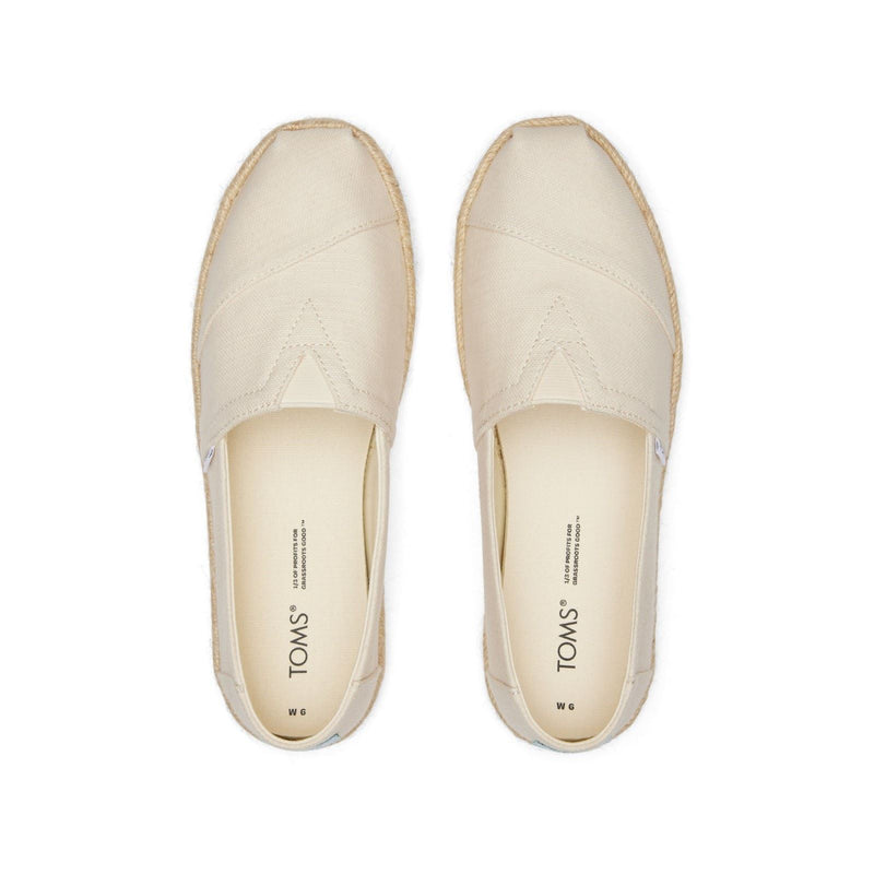 TOMS Alpargata Rope 100% Baumwolle Damen Natur Espadrilles