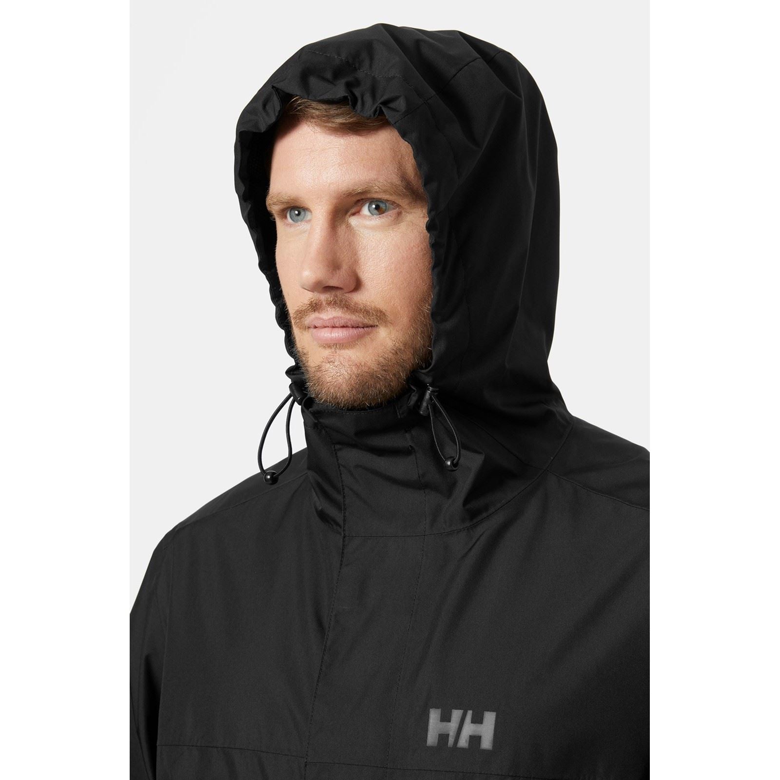 Helly Hansen Sport Vancouver Rain Jacket Herren Schwarze Farbe Regenjacke