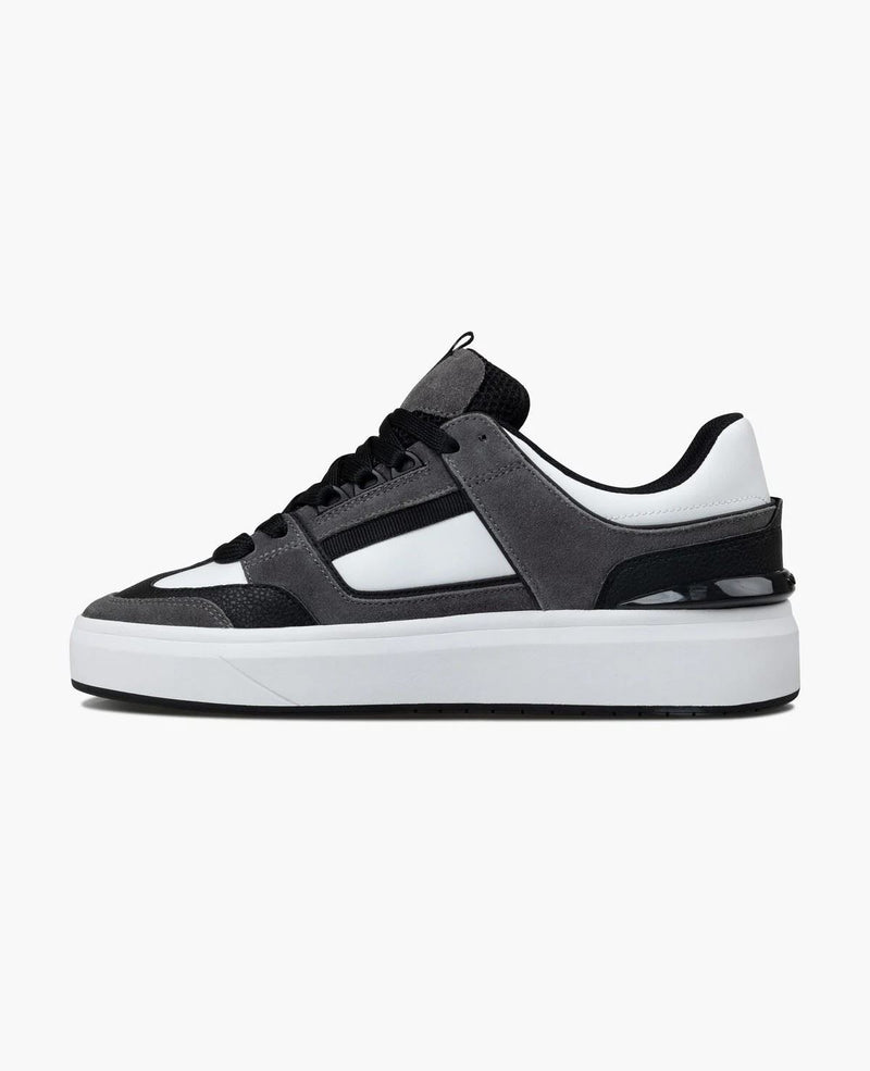 Cruyff Kickturn Leder Herren Graue Sneaker