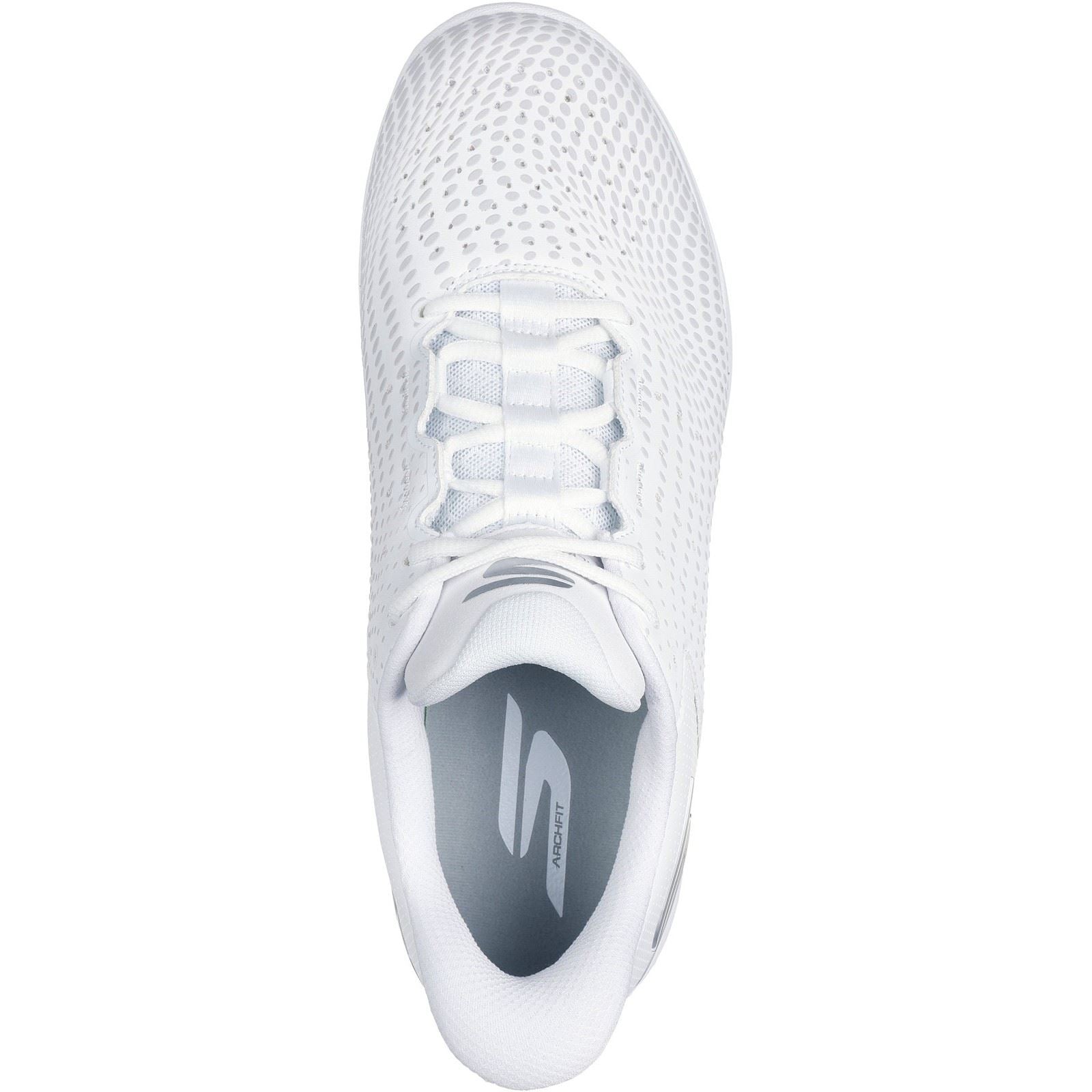 Skechers Performance Slip ins Relaxed Fit Viper Court Reload Herren Sneaker Aus Polyurethan In Weiß