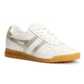 Gola Stadium Damen Sneaker Aus Weißem Leder