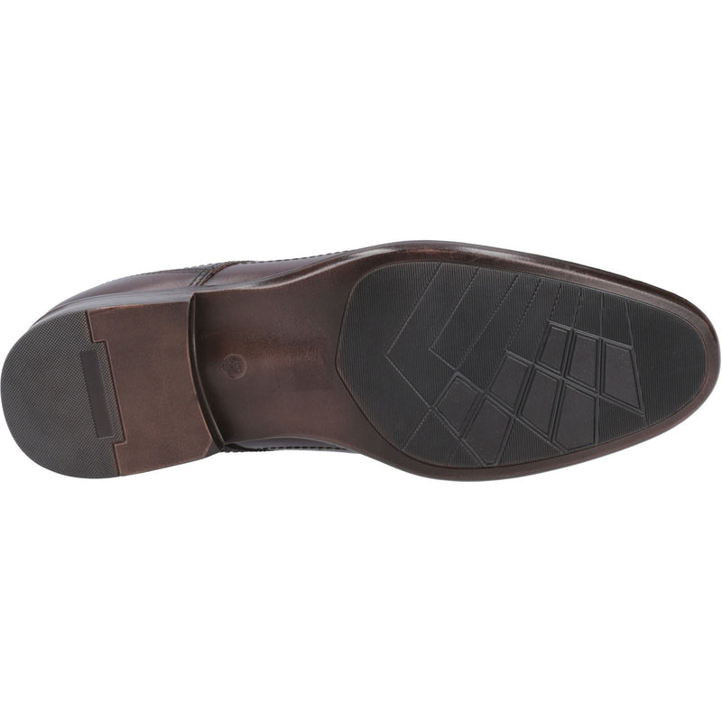 Pod Carl Leder Herren Kastanienbraune Schnürschuhe