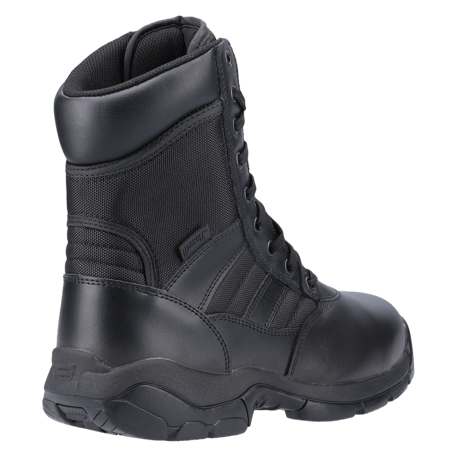 Magnum Panther Acht Komma Null St Leder Schwarz Sicherheitsstiefel