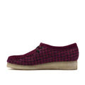 Clarks Originals Wallabee Damen Lila Textilschuhe