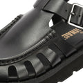 Clarks Originals Meadow Buckle Damen Sandalen Aus Schwarzem Leder