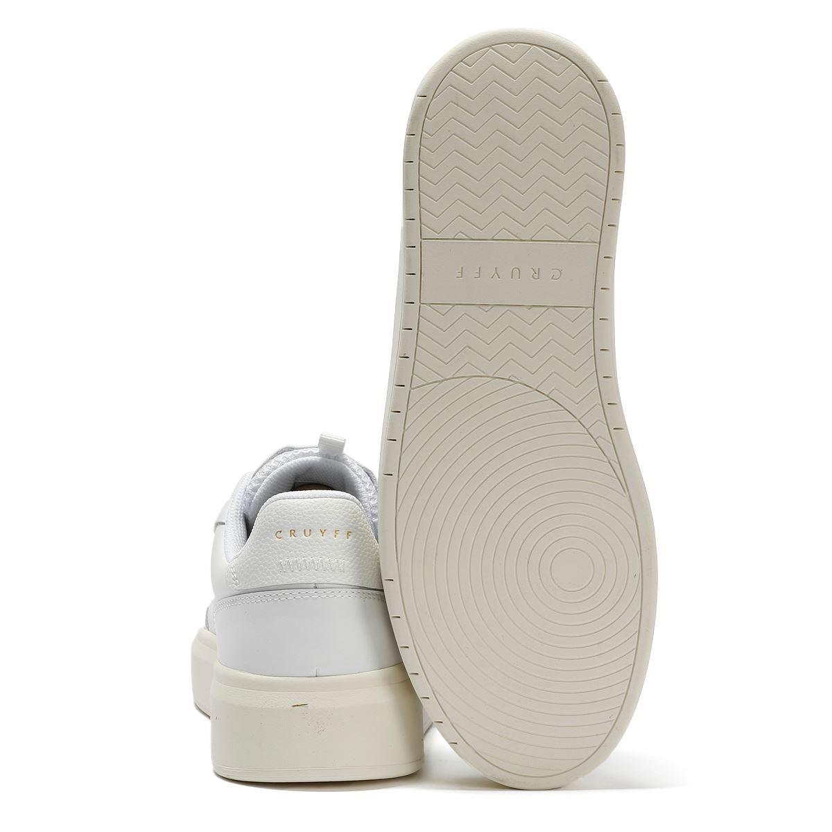 Cruyff Endorsed Pro Herren Weiße Sneaker