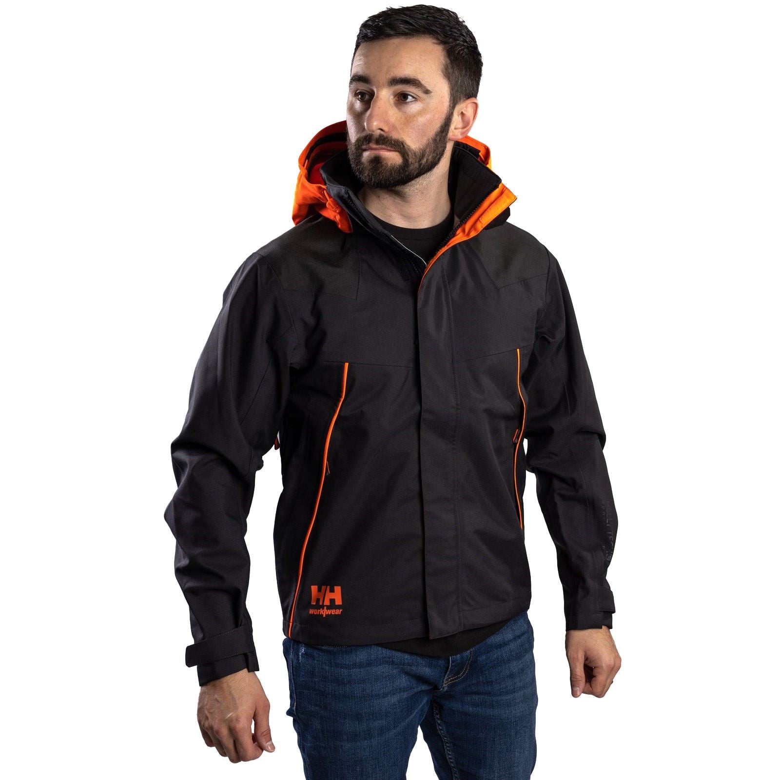 Helly Hansen Workwear Chelsea Evolution Herren Schwarze Softshelljacke
