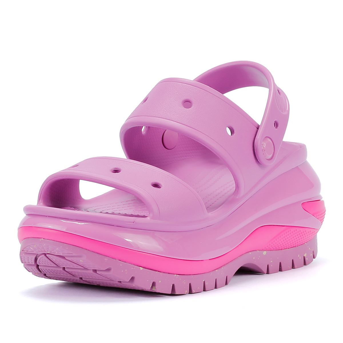 Crocs Mega Crush Blasenrosa Sandalen
