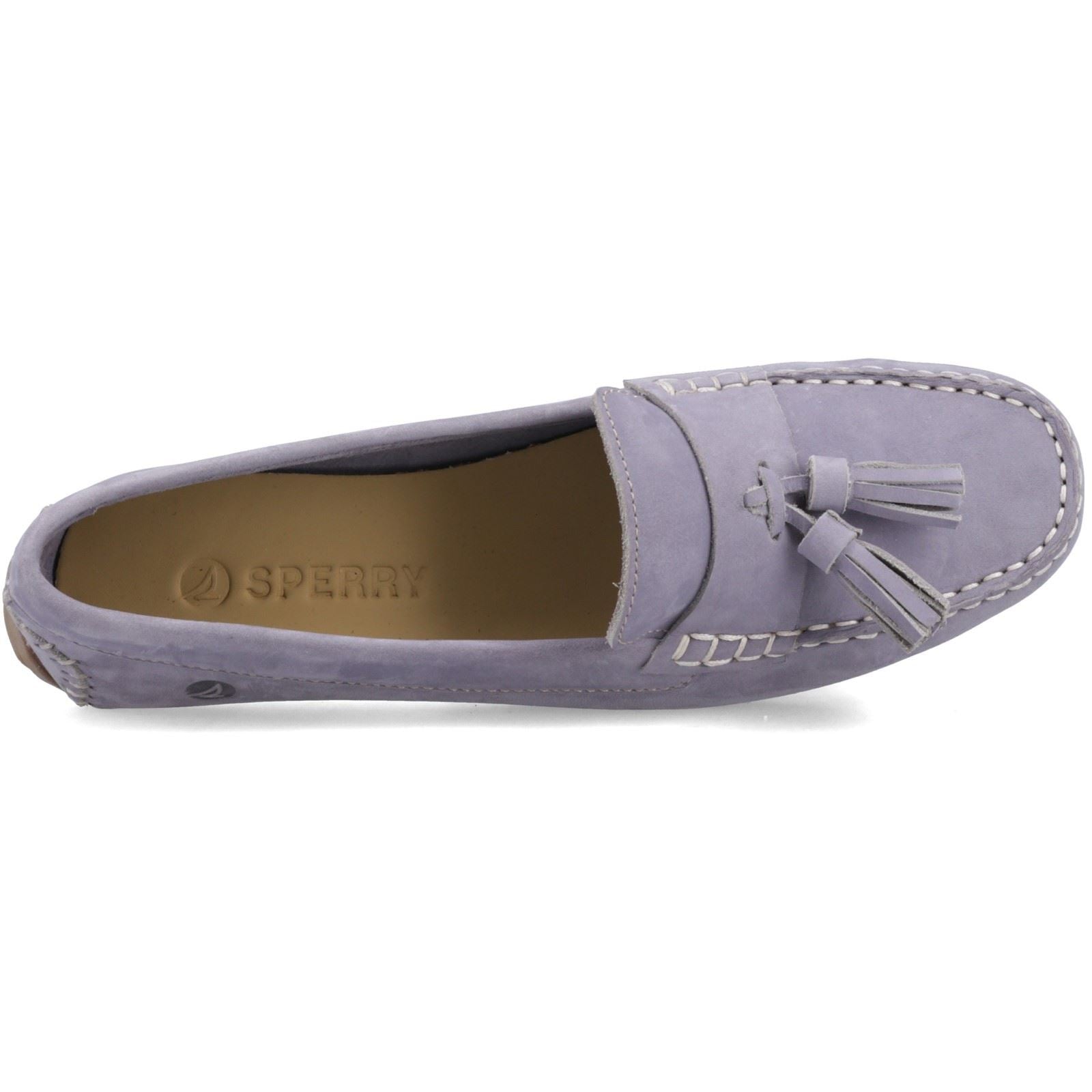 Sperry Salvador Slip On Nubuck Damen Lilac Mokassin schuhe