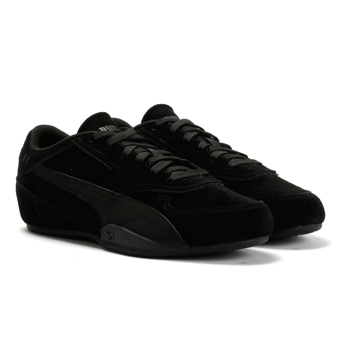 Puma Bella Mina Wildleder Damen Schwarz Sneakers