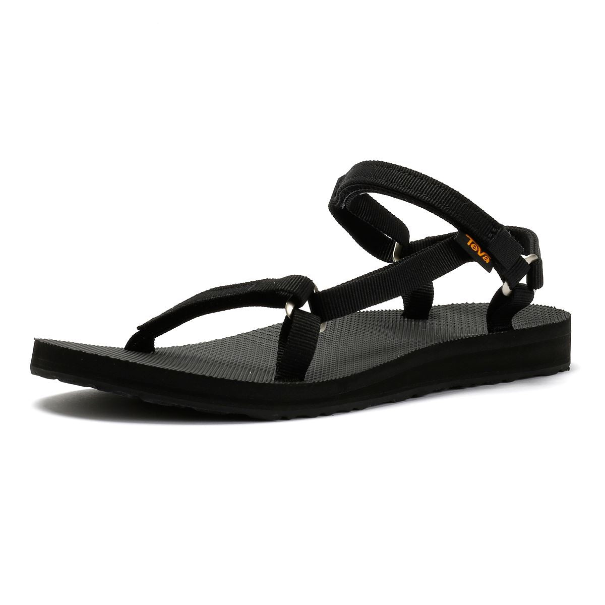 Teva Original Universal Slim Damen Schwarze Sandalen