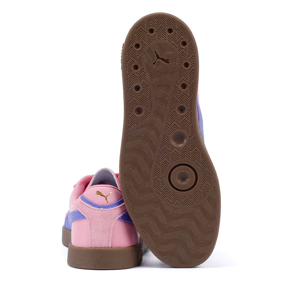 Puma Club II Era Damen Rosa/Lila Wildleder Turnschuhe