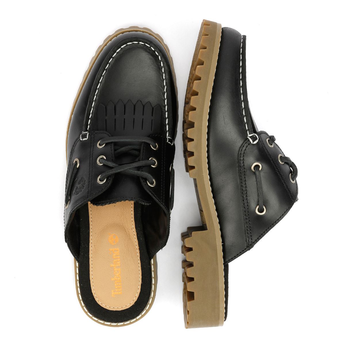 Timberland Noreen Damen Clogs Aus Schwarzem Leder
