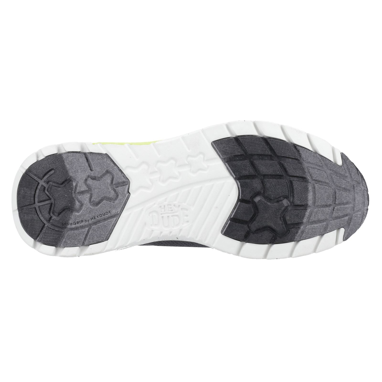HEYDUDE Sirocco Sport Mode Herren Sneaker In Meliertem Grau/Anthrazit