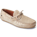 Base London Brooks Leder Herren Sand Loafers