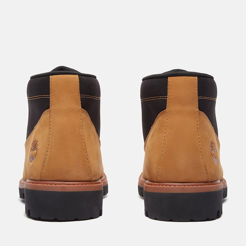 Timberland Mid Lace Chukka Workwear II Herren Stiefel Aus Gelbem Leder