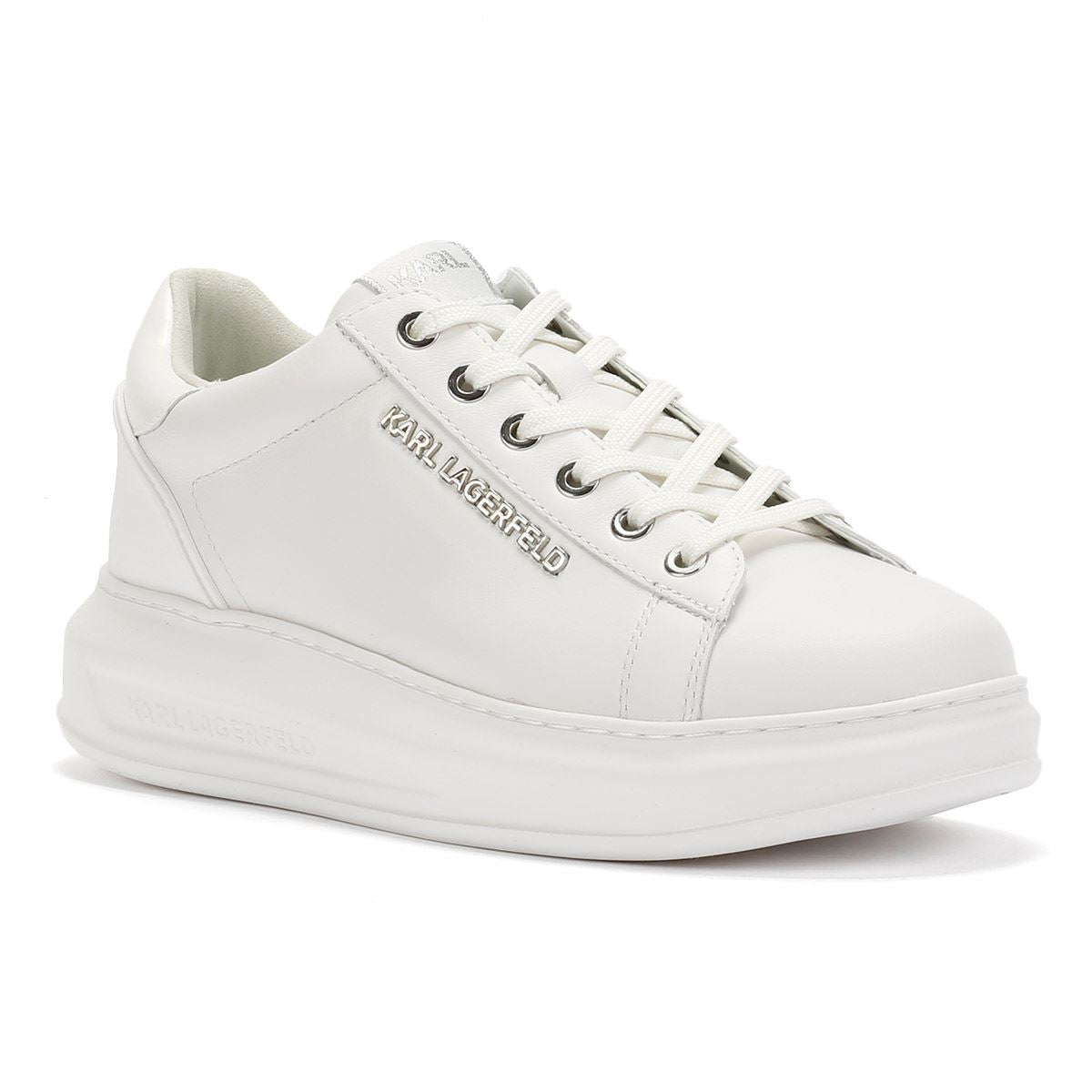 Karl Lagerfeld Kapri NFT Kounter Damen Sneaker Aus Weißem Leder