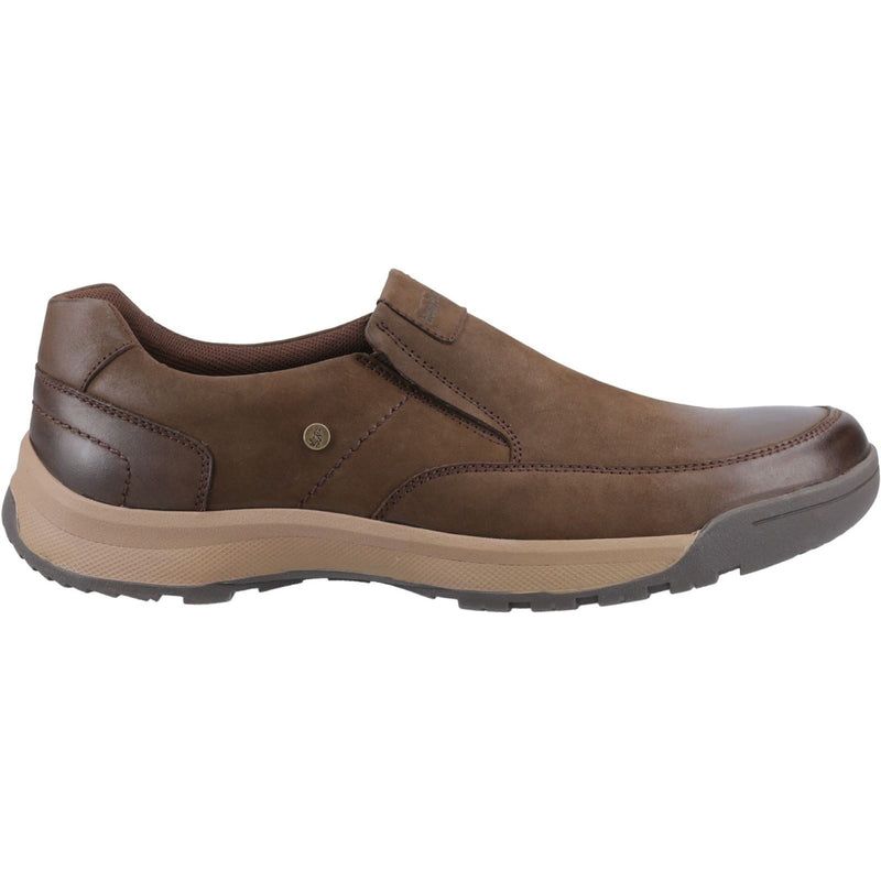 Hush Puppies Vaun Herren Slipper aus braunem Leder