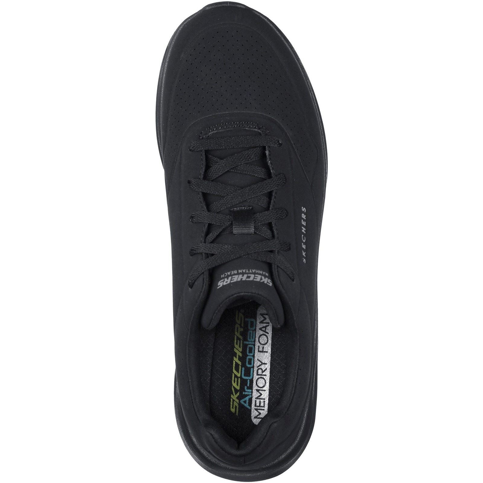 Skechers Ultra Flex 2.0 Vicinity Synthetische Herren-Sneaker In Schwarz