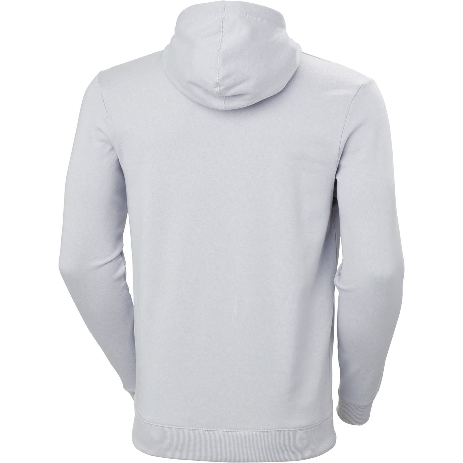 Helly Hansen Workwear Classic Baumwoll Herren Graues Kapuzensweatshirt