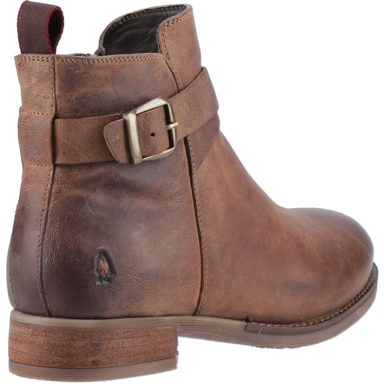 Hush Puppies Elise Damenstiefel aus braunem Leder