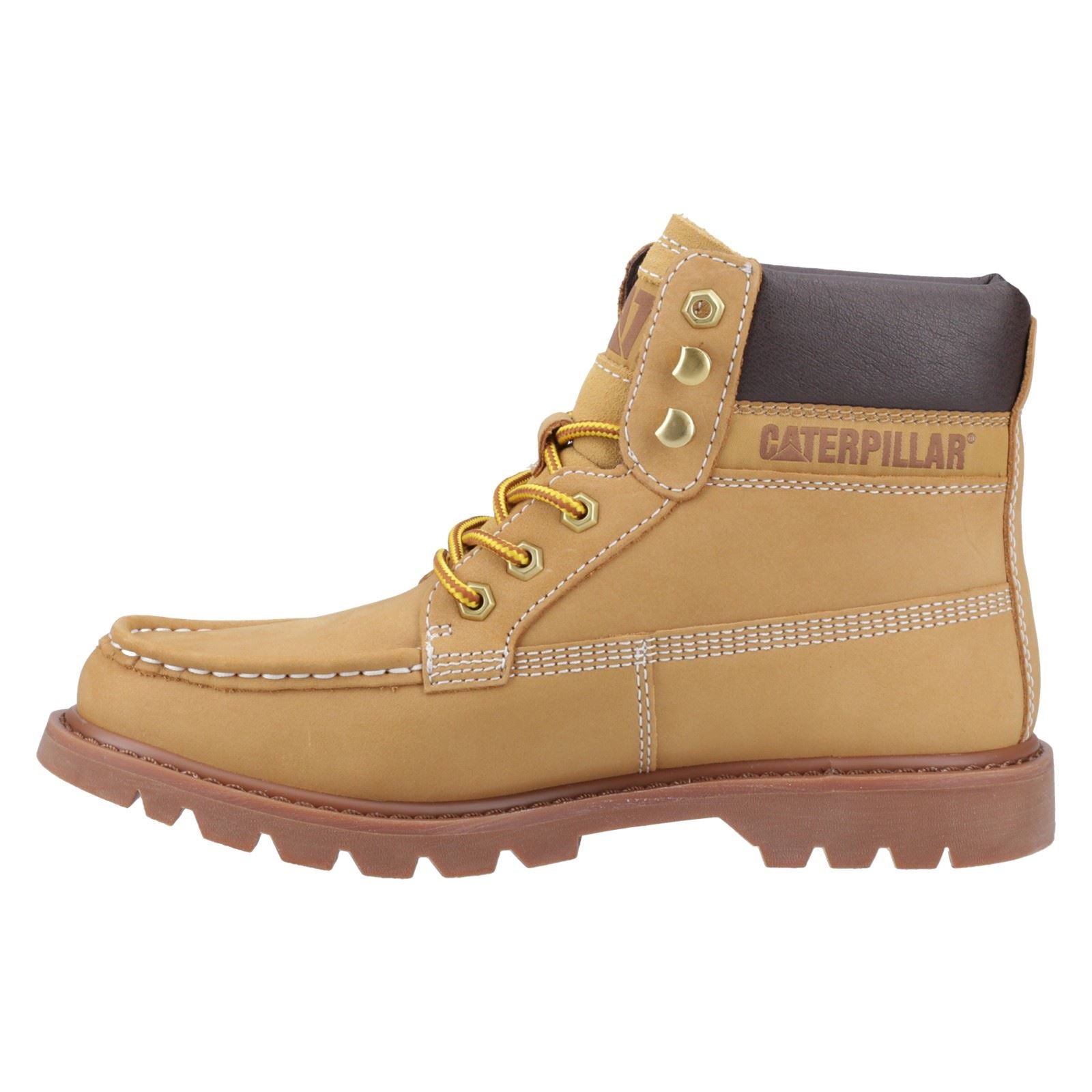 Caterpillar Colorado Moc Toe Leder Herren Honey Reset Ankle Boots