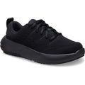 Crocs On the Clock Polyurethan Damen Sneaker In Triple Black