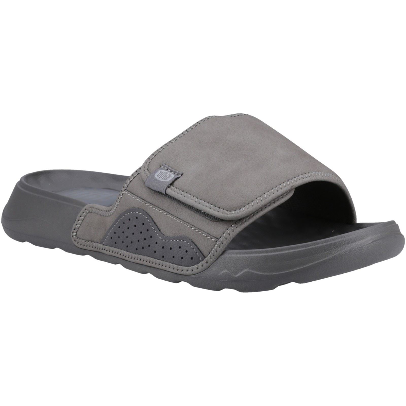 HEYDUDE Shore Slide Classic Herren Schlappen Aus Polyester In Granitgrau