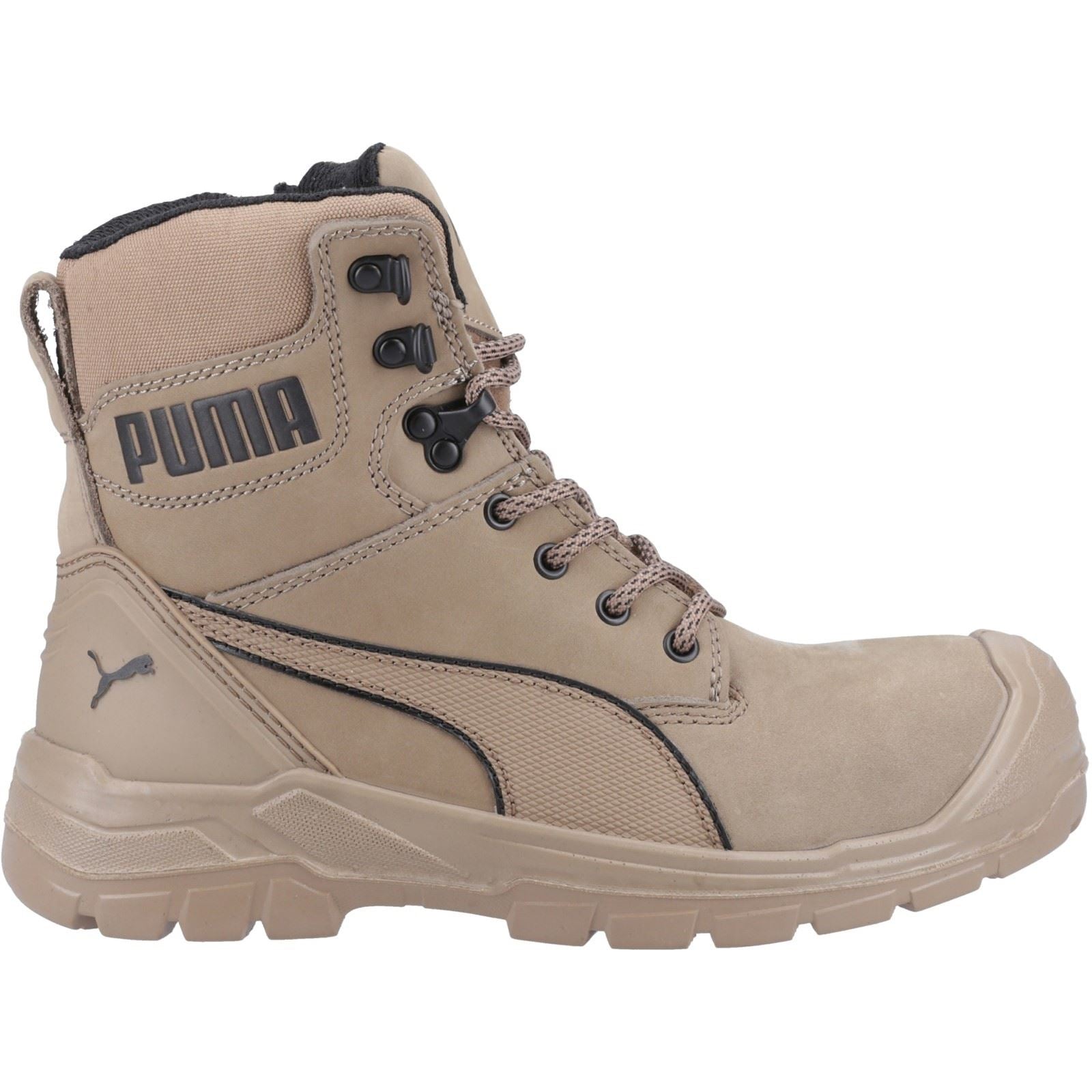 Puma Safety Eroberung Nubuck Stein Sicherheitsstiefel