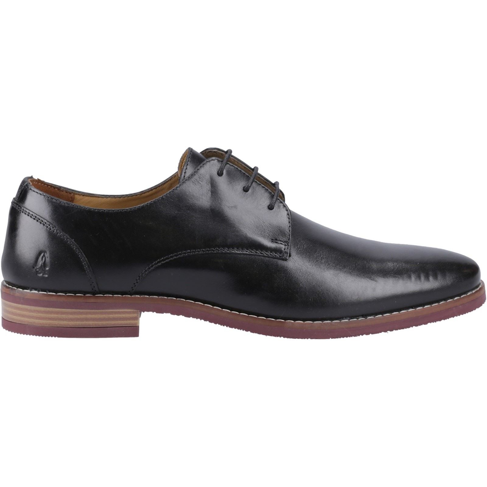 Hush Puppies Mike Herrenschuhe Aus Schwarzem Leder Mit Schnürung