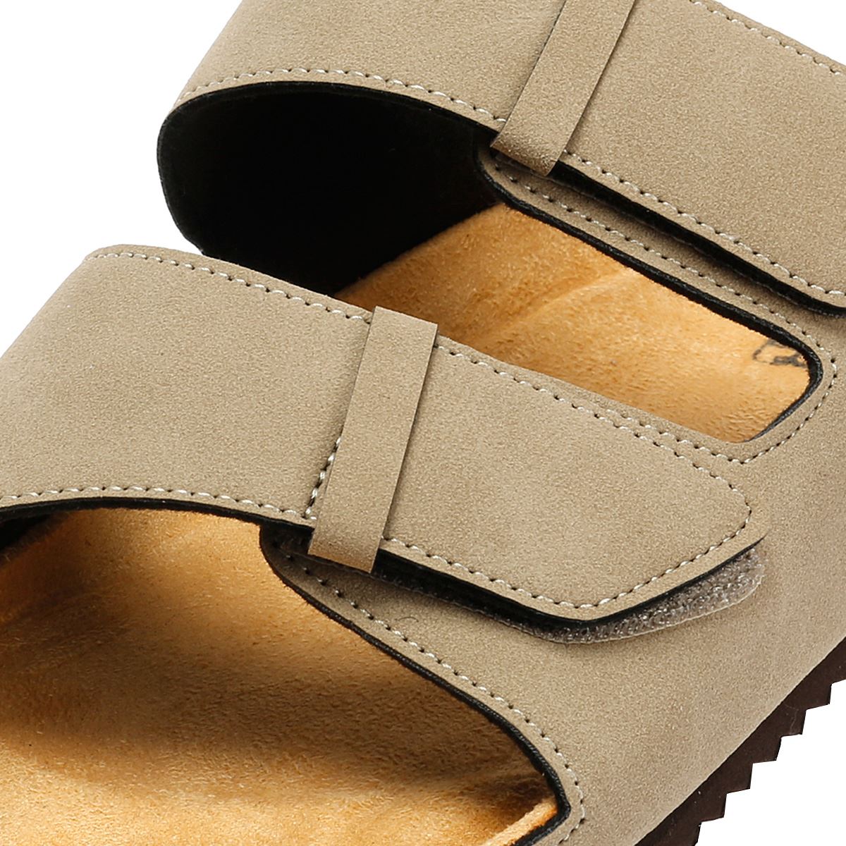 Penguin Panache Herren Beigen Sandalen