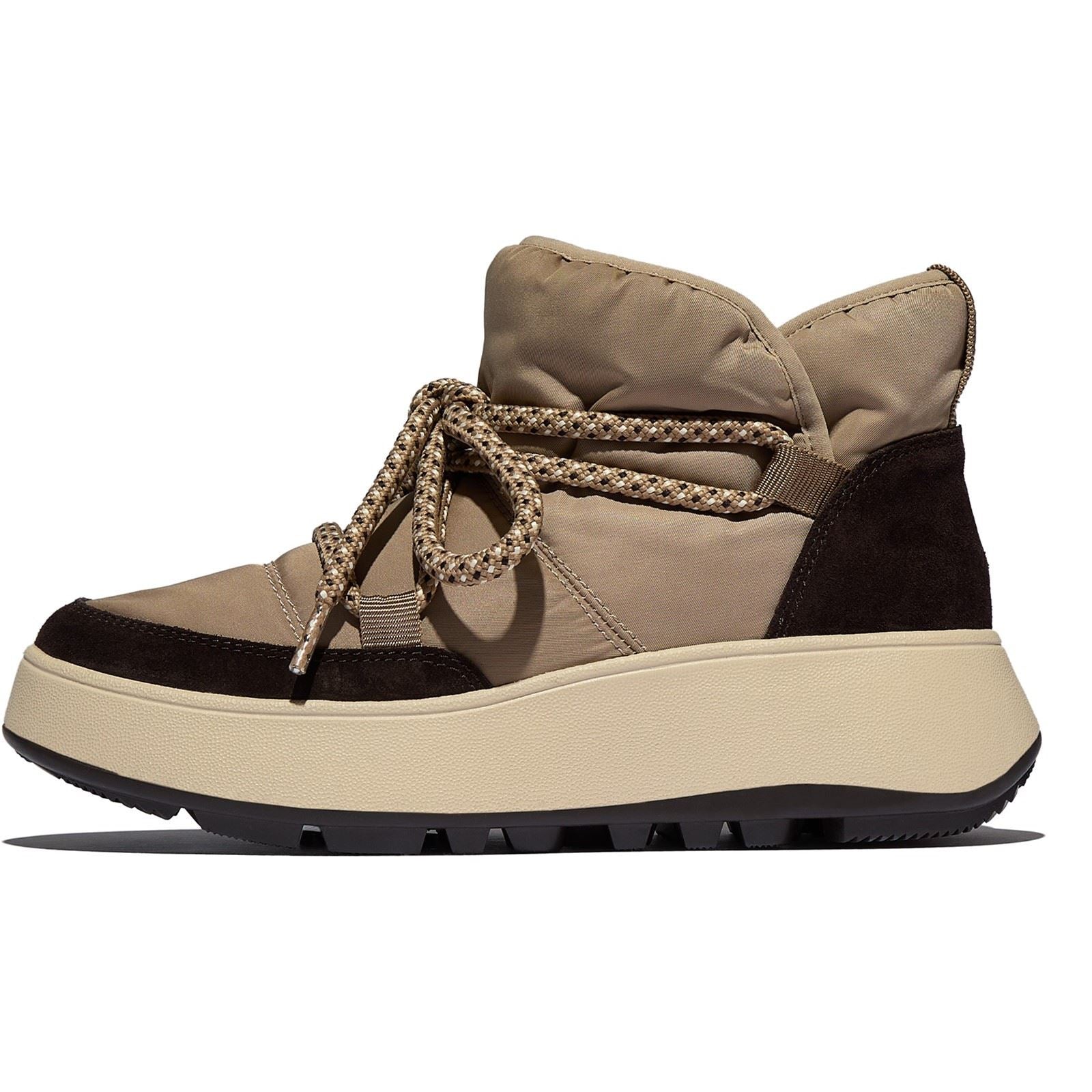 Fitflop F-Mode Wildleder Damenschuhe In Taupe