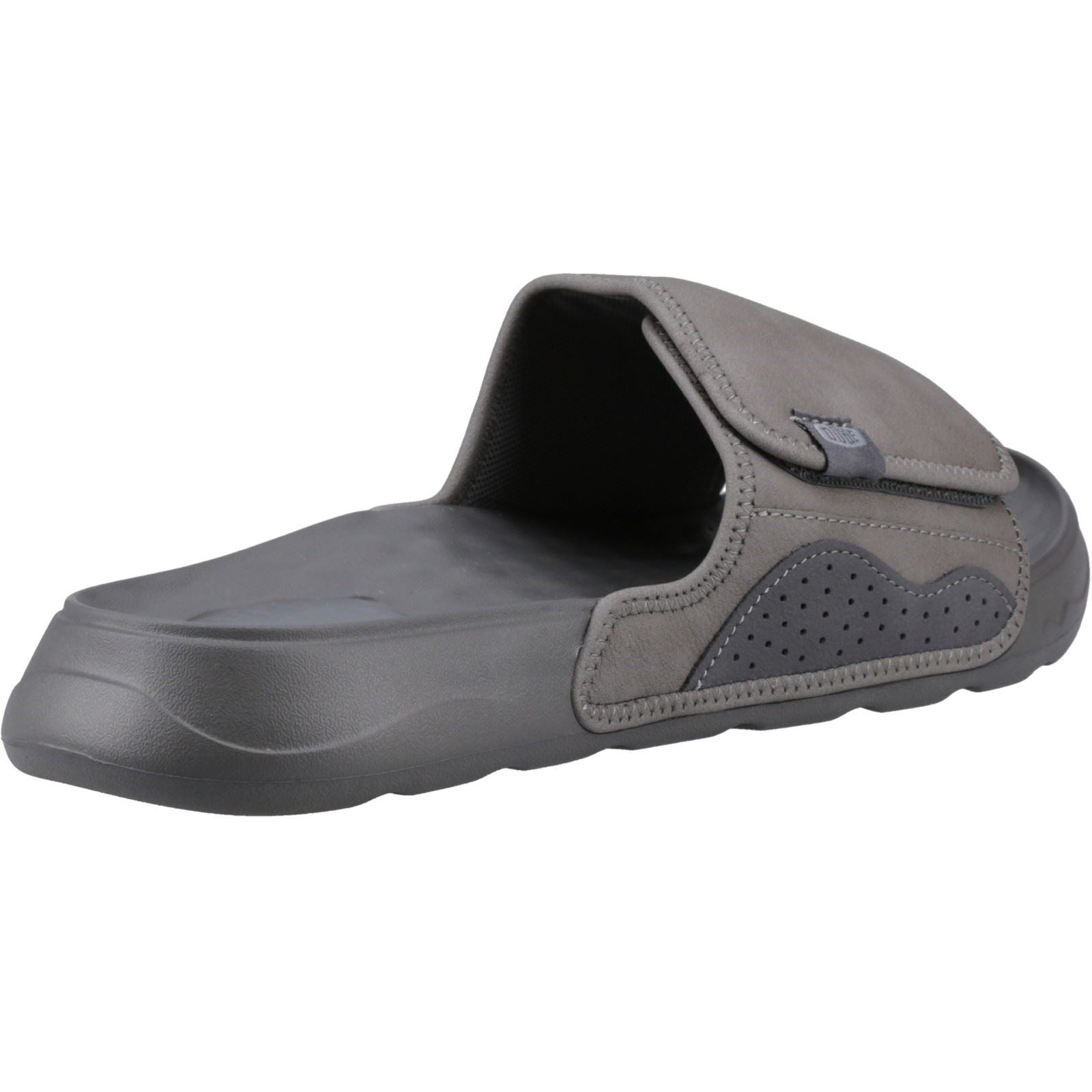 HEYDUDE Shore Slide Classic Herren Schlappen Aus Polyester In Granitgrau