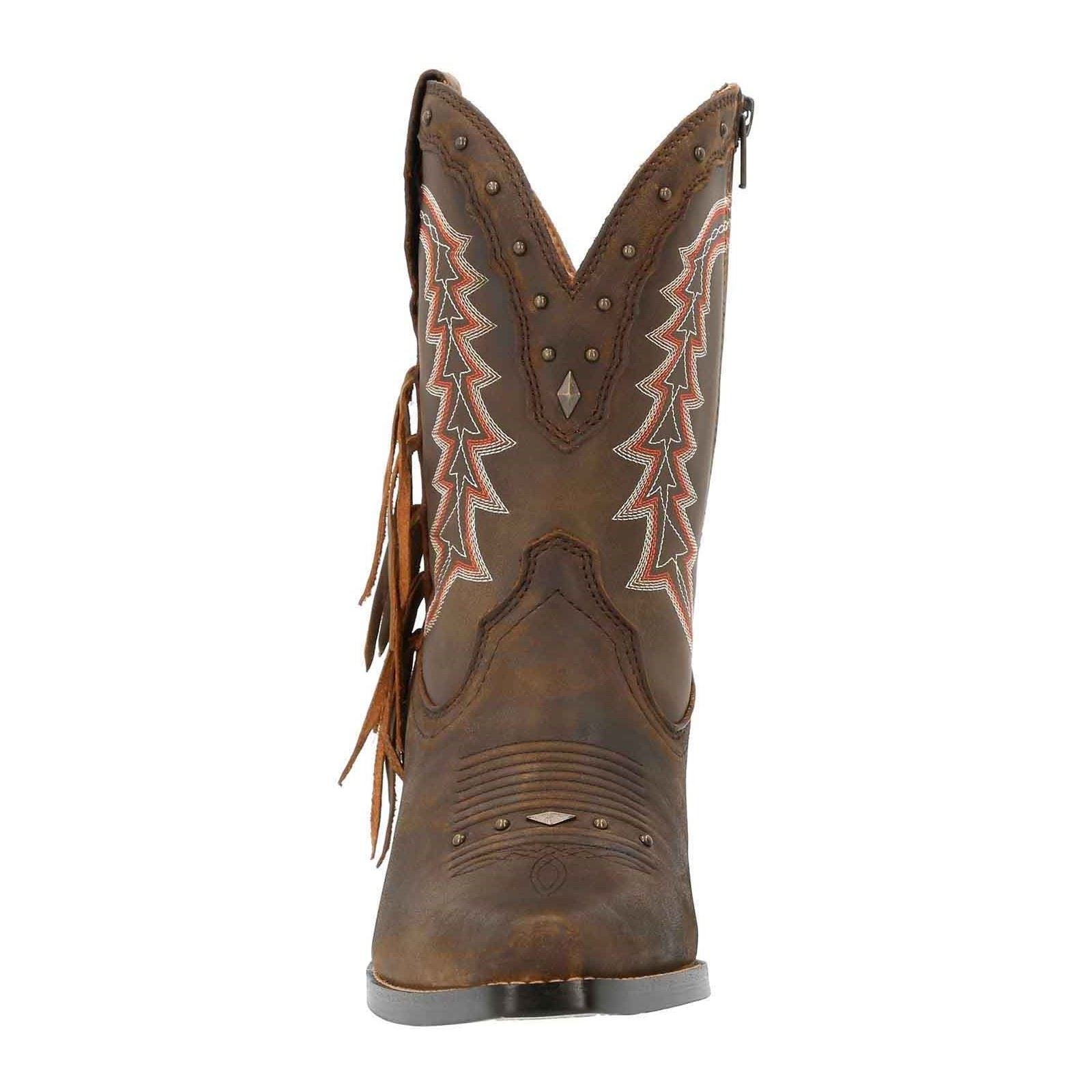 Durango Crush Leder Damen Pecan Stiefel