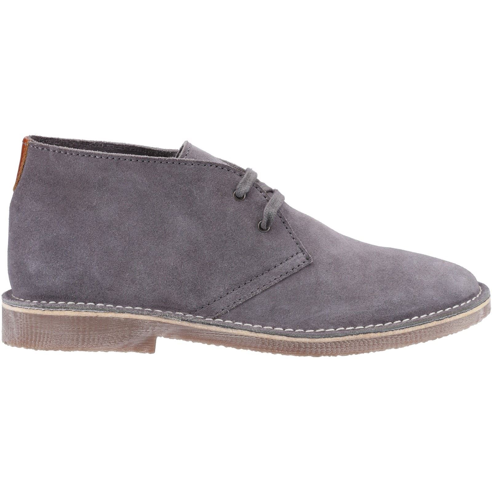 Hush Puppies Samuel Wildleder-Herrenstiefel In Grau