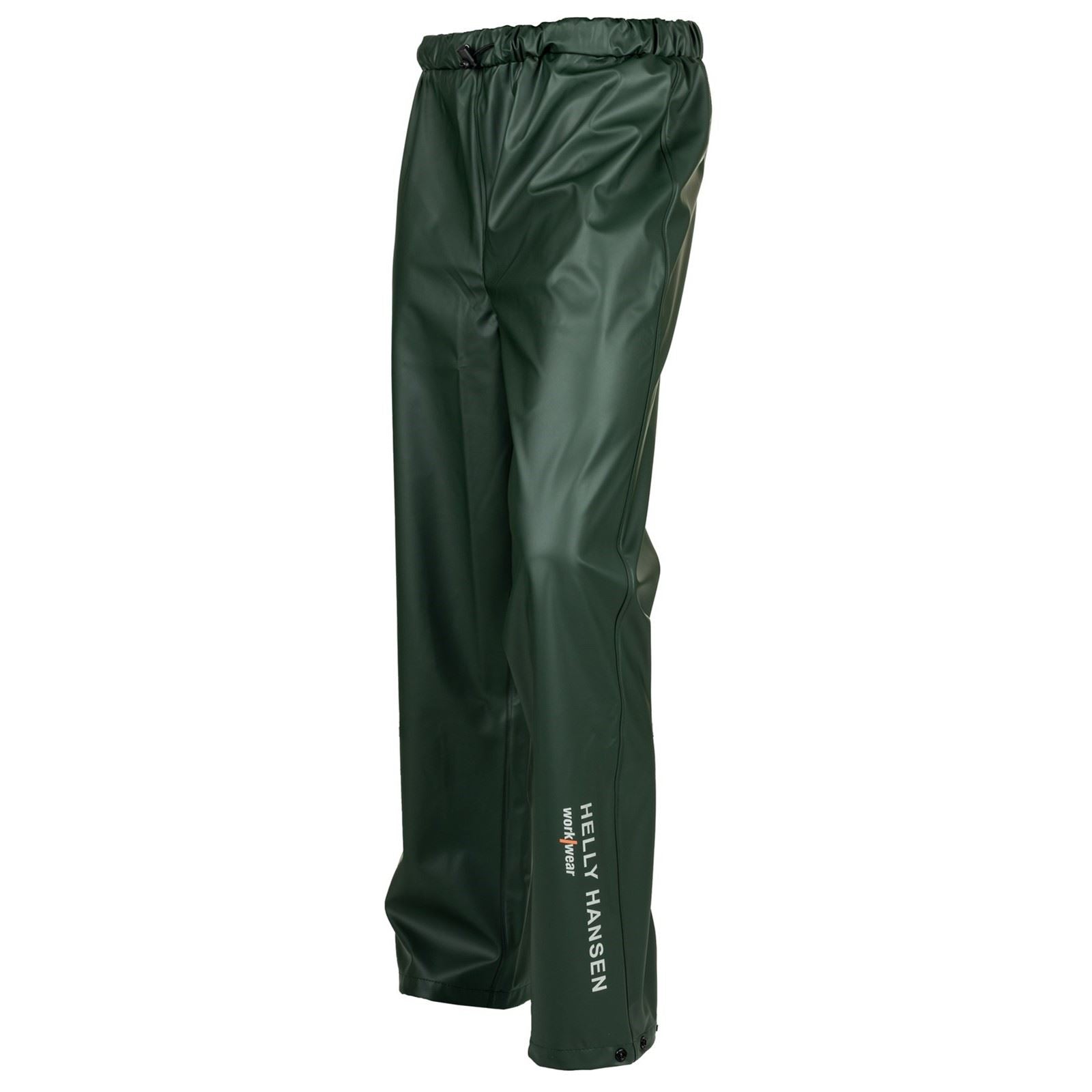 Helly Hansen Workwear Voss Polyester Unisex Erwachsene Grüne Regenhose
