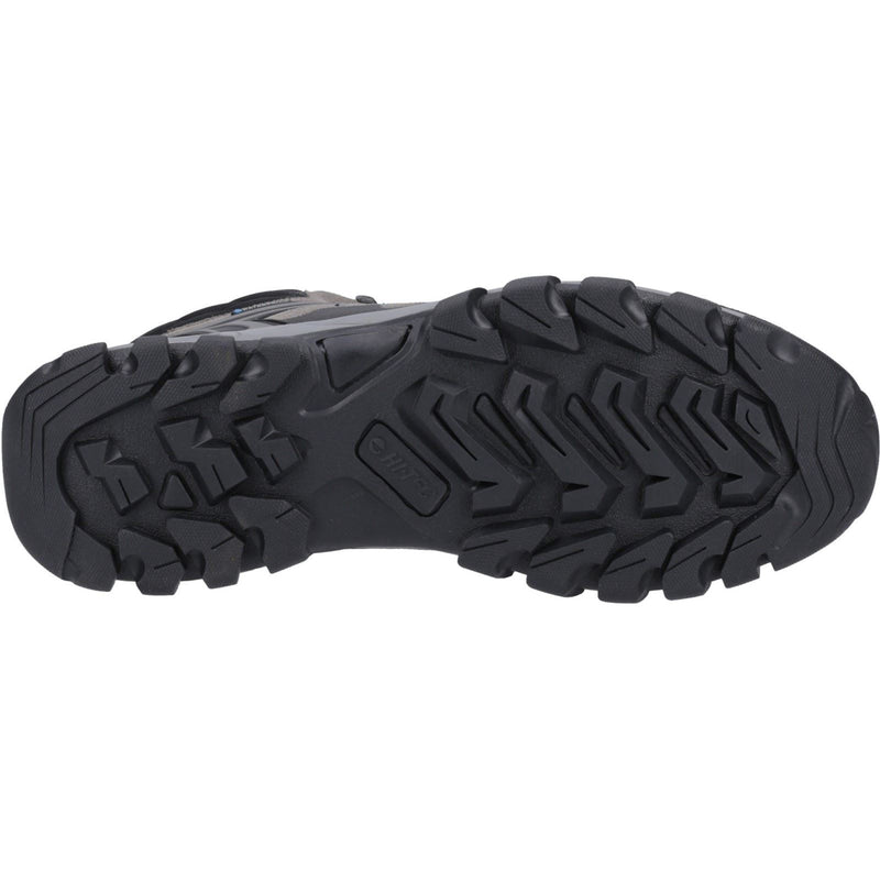 Hi-Tec V-Lite Explorer WP Rinds Wildleder Herren Wanderschuhe In Anthrazit/Grau/Dunkelblau