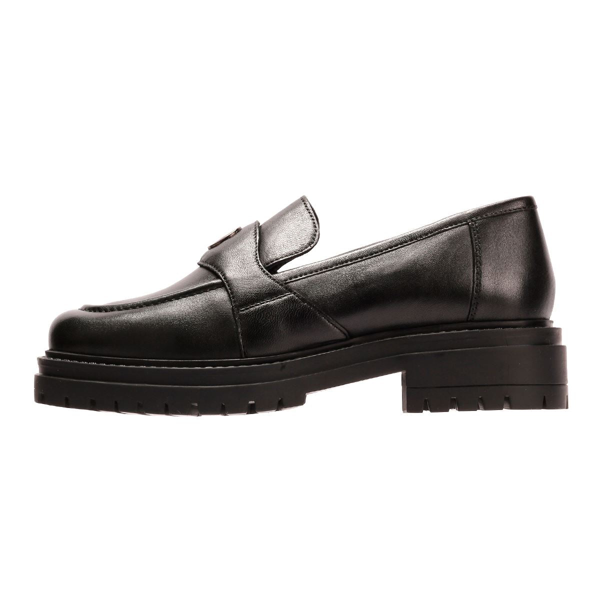 Osprey London The Greenwich Leder Damen Schwarze Loafer
