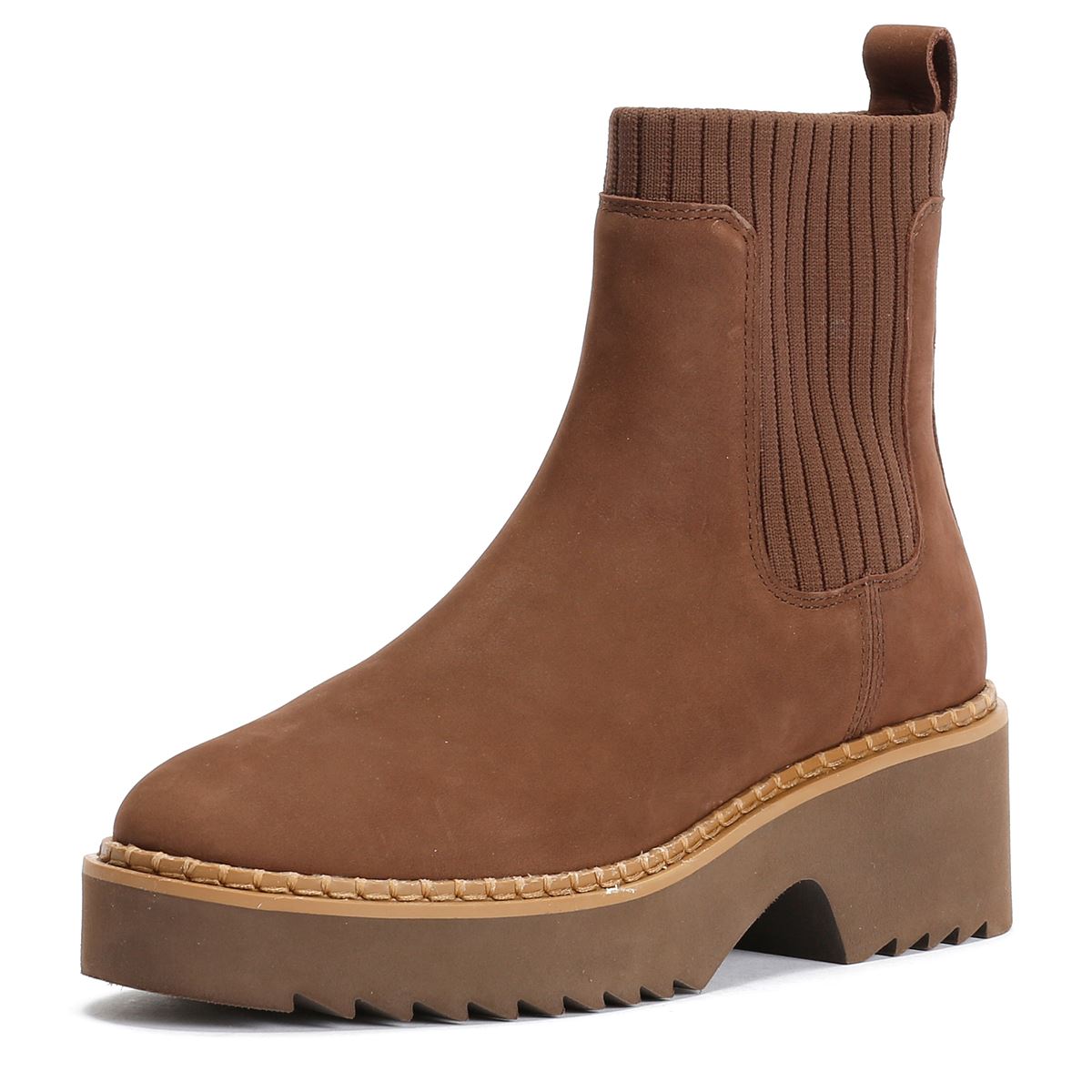 TOMS Millie Nubuck Damen Braune Stiefel