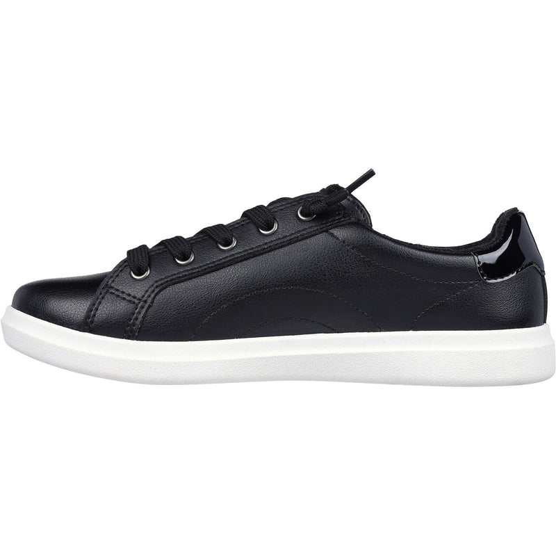 Skechers BOBS D'Vine Instant Delight Synthetische Damen-Sneaker In Schwarz.