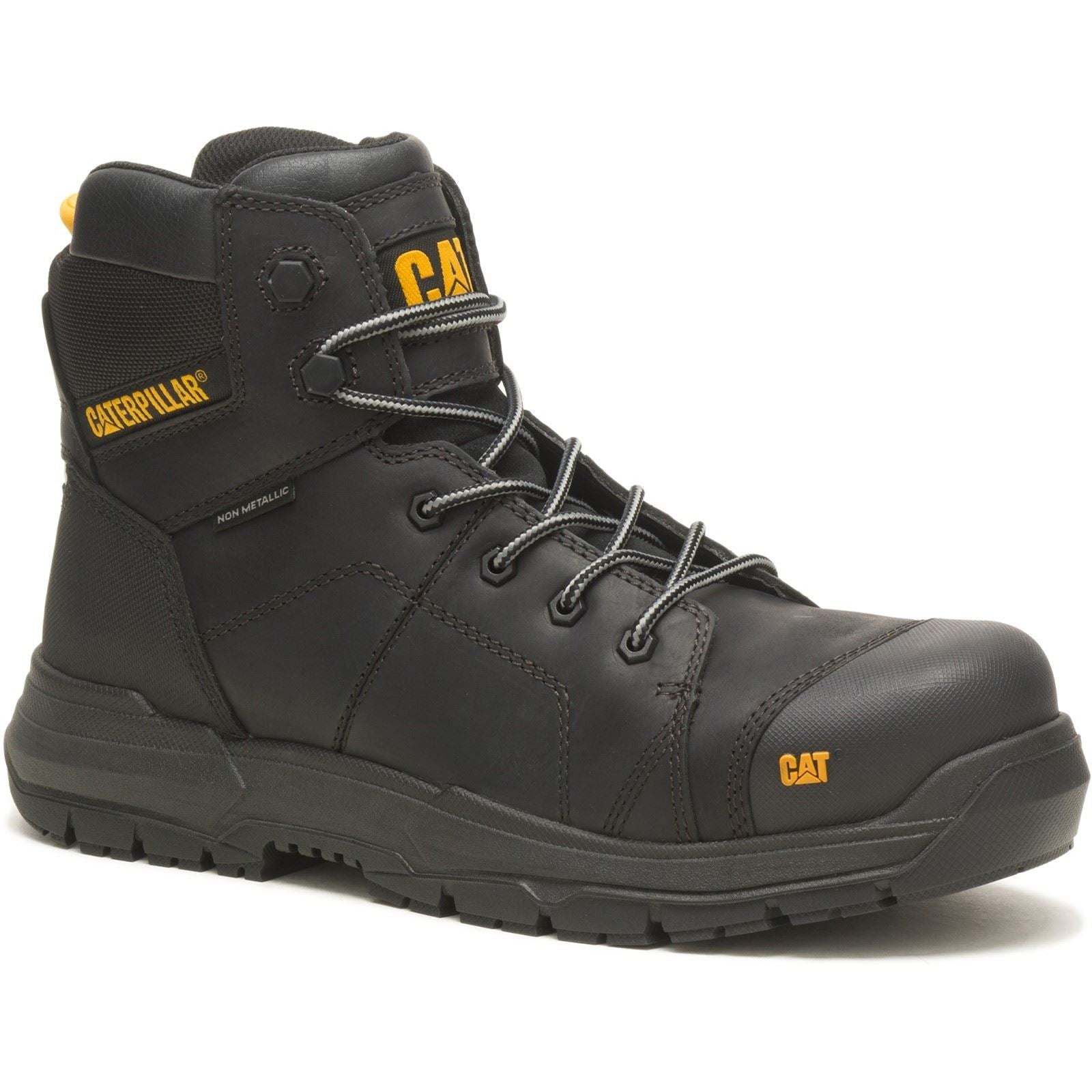 Caterpillar Crossrail 2.0 Leder Schwarze Farbe Sicherheitsstiefel