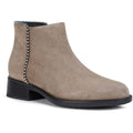 Geox Resia Wildleder Damenstiefel In Dunkelbeige