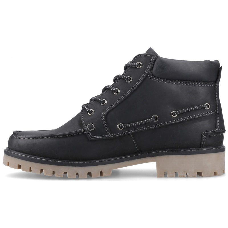 Sperry Baltimore Leder Herren schwarze Knöchelstiefel