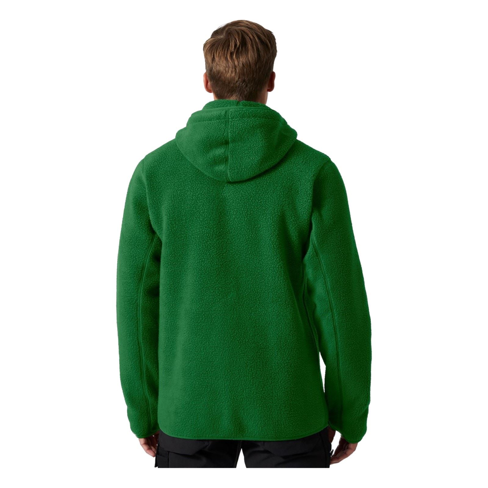 Helly Hansen Workwear Heritage Pile Hoodie Herren Grüne Fleecejacke