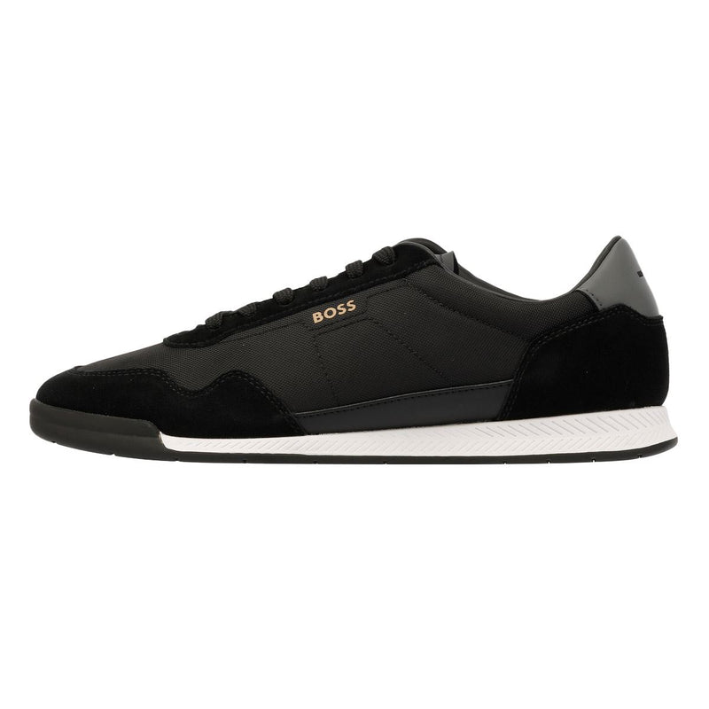 Boss Titanium Herren Schwarze Turnschuhe