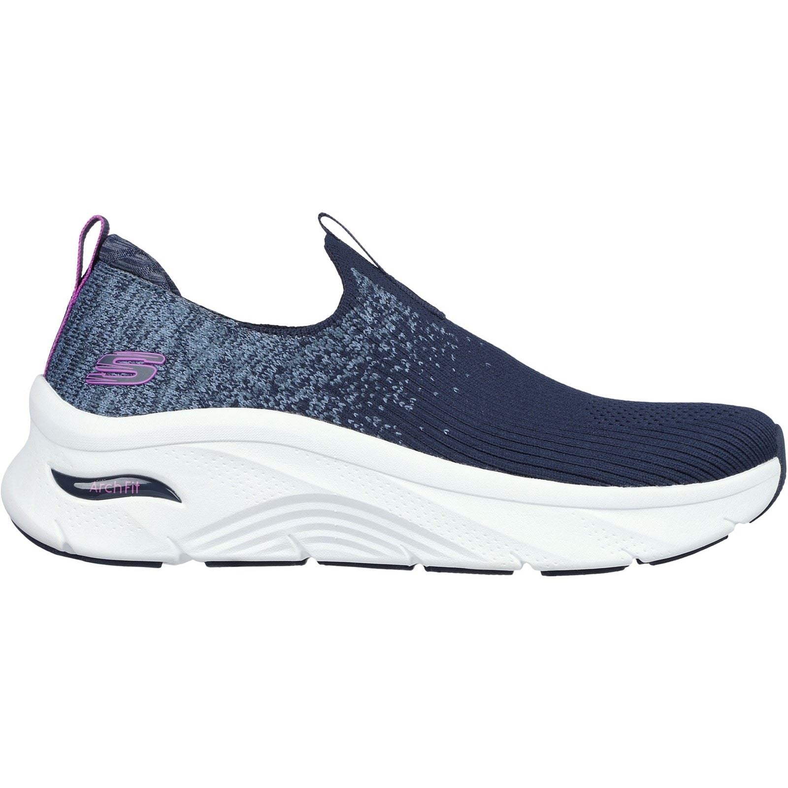Skechers Arch Fit D'Lux Key Journey Textile Damen Navy Sneakers
