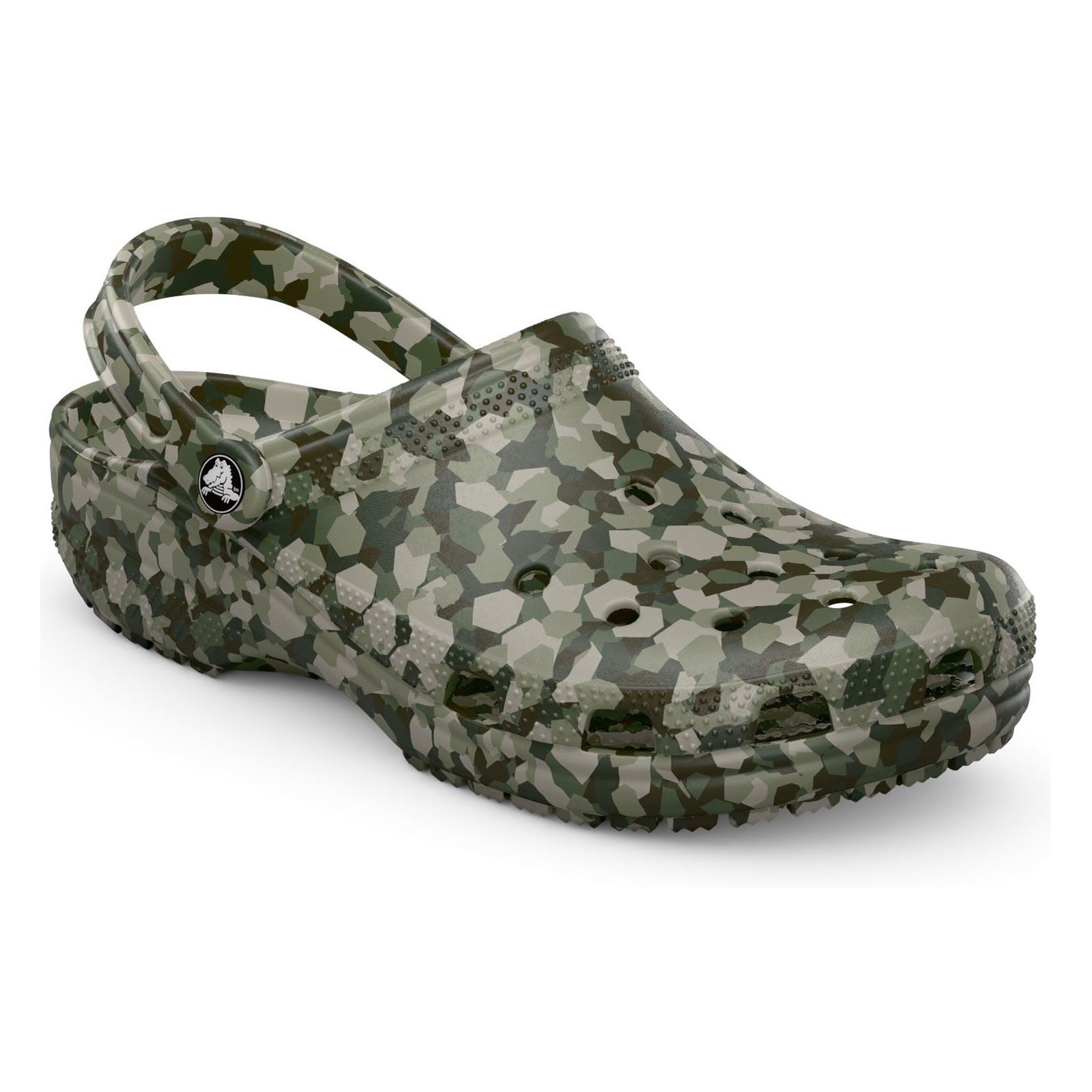 Crocs Classic Confetti Eva Herren Army Grün Clogs